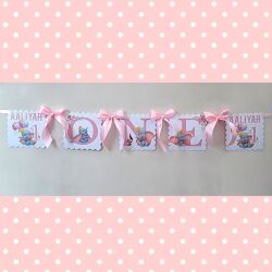 Personalised Dumbo Banner,Dumbo 1st Birthday, Dumbo Party Bunting (unofficial)