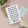 8th Wedding Anniversary Card For Wife Anniversary Card for Husband or Boyfriend Anniversary Card Girlfriend Eighth Anniversary Eight Year - Large (5x7) / Blank Message