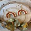 Handmade Clay Rainbow Earrings: Earthy Dangle Earrings