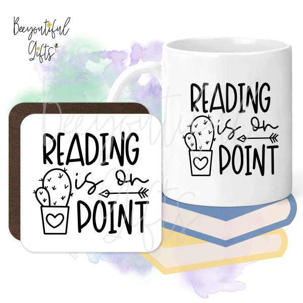 Mug & Coaster Set - Reading is on Point