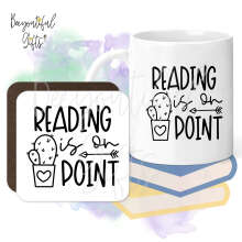 Mug & Coaster Set - Reading is on Point