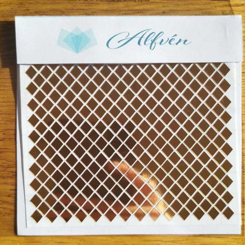 300 Tiny Diamond Stickers in Gold and Holographic - Gold