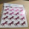 Pink Chrome Unicorn Stickers