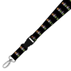 Double Breakaway Lanyard - Halloween Teeth Trio