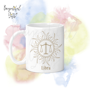 Celestial Zodiac Astrology Sign Ceramic Mug - Libra