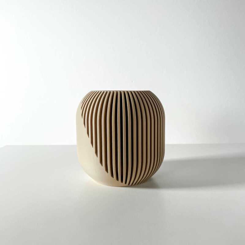 The Olas Pen Holder | Desk Organizer and Pencil Cup Holder - Matte Dark Green