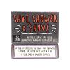 Shit Shower & Shave | Shave Bar | Orange and Lavender | Funny Gift | Vegan | Stocking Filler | Secret Santa | Valentine