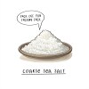 Coarse sea salt card | Cute Card | pun card |