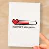 Valentine's Card For Him Valentine's Day Card For Boyfriend or Husband Card For Friend Valentine's Card For Gamer - Large (5x7) / Blank Message