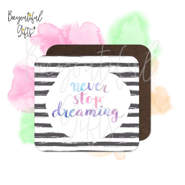 Self Love Coaster - Watercolour Quotes