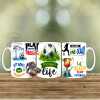 FOOTBALL MAD MUG