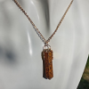 Elephant Jasper Gold Necklace 
