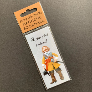 Oliver Cromwell magnetic bookmark
