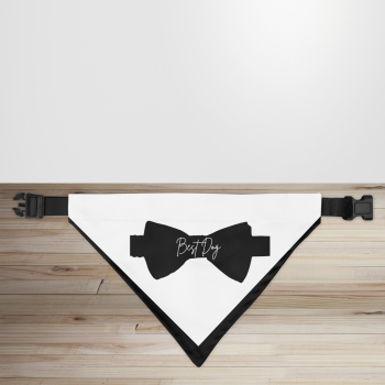 'Best Dog' Design Wedding Party Dog/Puppy Bandana