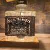 The 3-liter JD Original Clock-Lamp with a block base -Man/She Cave - Fathers/Mothers Day Present