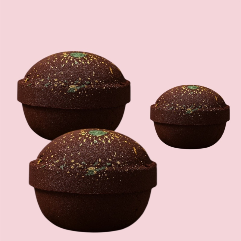 Dubai Natural Organic Bath Bomb - Emerald Oudh Truffle
