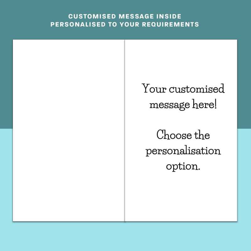 Funny 40th Birthday Card - Personalised inside if required - For Him or For Her - Perfect greetings card for someone turning 40 years old - Blank inside - Regular - Matte