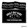 Personalised Bar Runner Mat, Custom Beer Mats & 4 x Drinks Coasters Gift Set Garden Bar Sets Adult Day Care / Personalised Mats Home Bar - Set of 4 Coasters