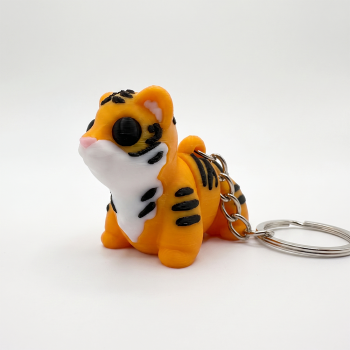 Baby Tiger Keyring