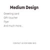 Personalised Design | Custom, Tailored for You, Bespoke | Logo, Business Card, QR Code, Flyer, Voucher, Loyalty Card, Thank You Card, Poster