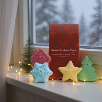 Christmas Wish List Christmas Bath Bomb Set