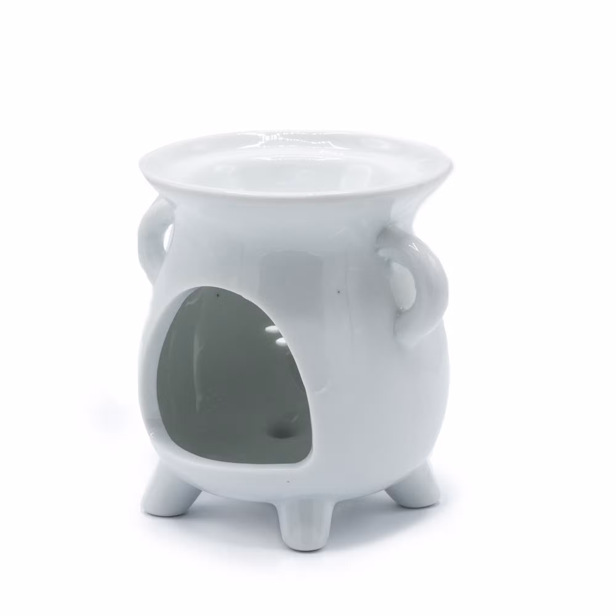 White Cauldron Wax Melt Burner - Tree of Life
