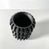 The Renio Pen Holder | Desk Organizer and Pencil Cup Holder - Matte Dark Green