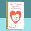 Personalised Christmas Card - Scratch and Reveal - Christmas Surprise Gift - Xmas - For Him For Her