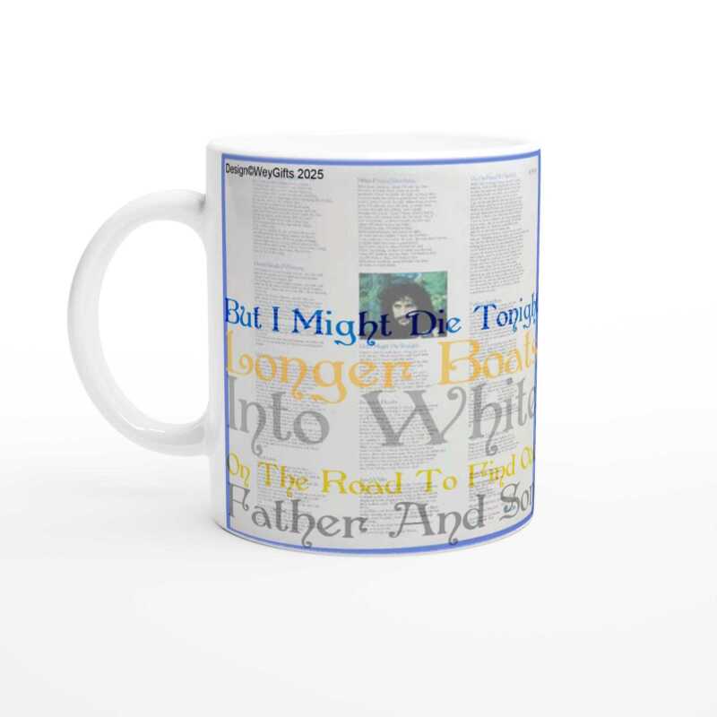 Cat Stevens Tea For The Tillerman Album Track Mug