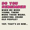 Do You Remember? funny birthday card