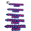 Boys Are Fun Keyring