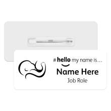 #hello my name is... Name Badge - Breastfeeding Bubs