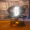 Vintage brass No 55 camping cooker - converted to electric - Made in England