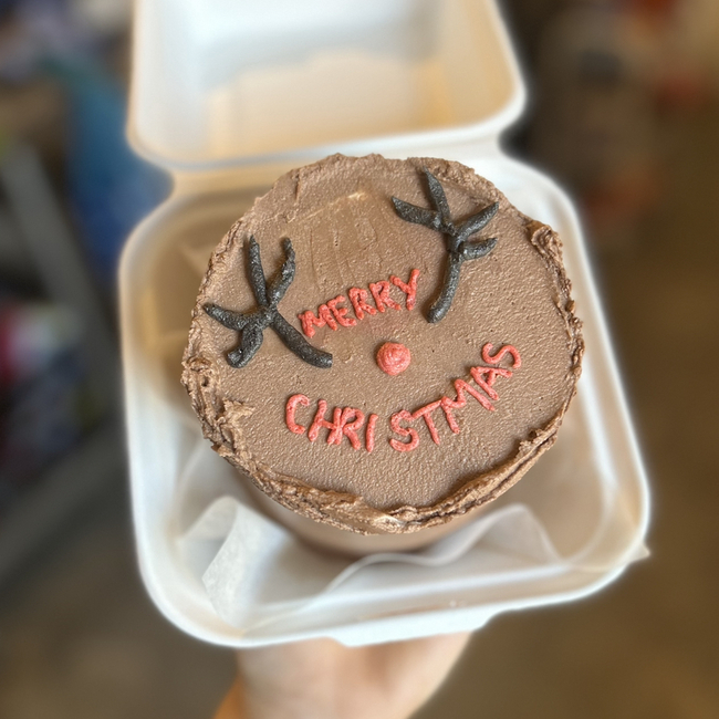 Christmas Bento Cake