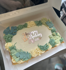 Sheet cake