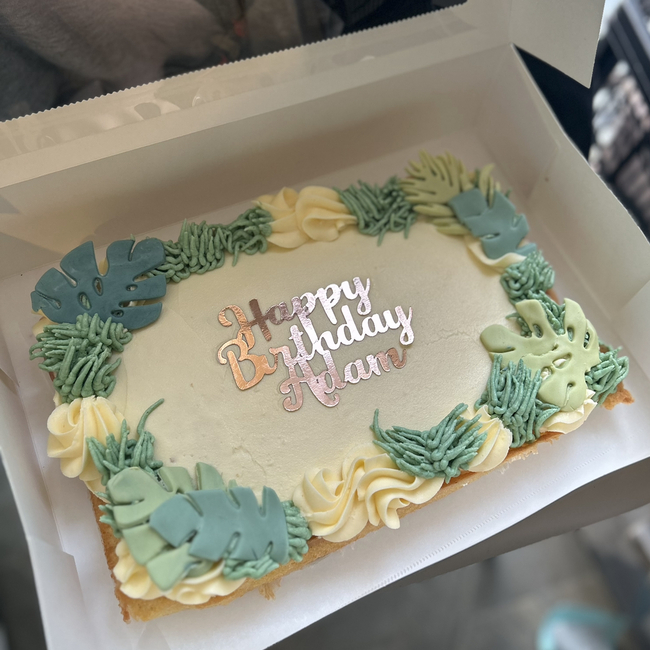 Sheet cake