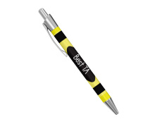 Personalised Teacher Pen - Crayon Monogram - Standard Retractable Ballpoint Pen