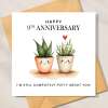 9 Year Anniversary Card For Husband, Wife 9th Anniversary Card, Happy 9th anniversary 9 year Card Funny Greeting Card wife husband