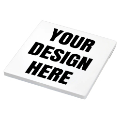 Custom Design - Ceramic Coasters 10cm Square Cork Back