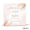 Wedding favor Coasters for guests, Custom wooden coasters, Personalised Wedding Table Coasters - Unique Wooden Favour Placecards for Guests - Single Sample - Yes