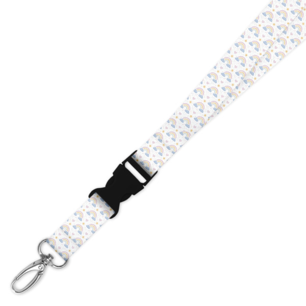 Double Breakaway Lanyard - Cute Summer Rainbows