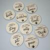 New Puppy Milestone Discs / Dog Lover New Dog gift / Reusuable Milestone Archievment Discs / Puppy Discs - Milestone Discs