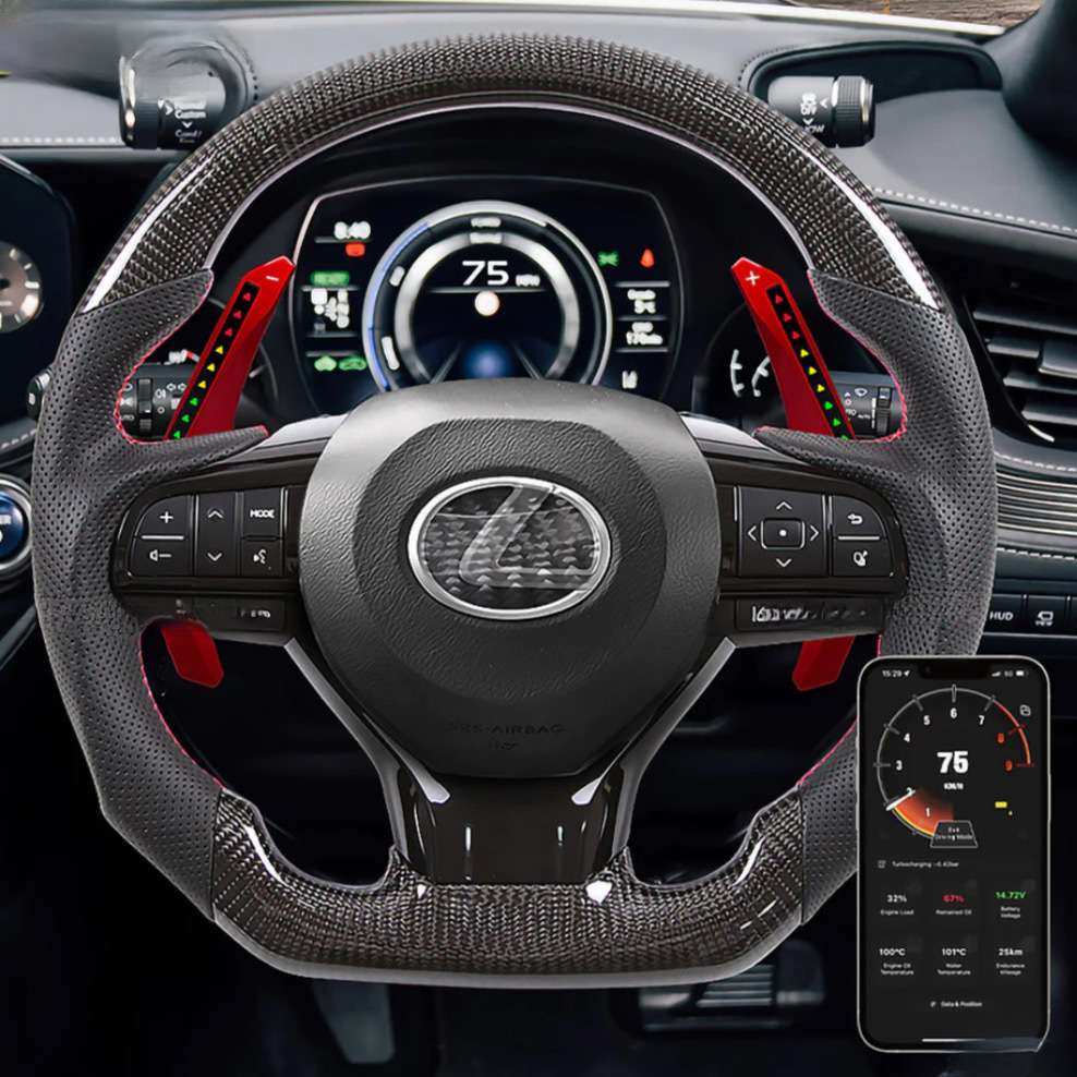 LEXUS LED PADDLE SHIFTERS