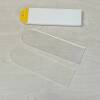Blank Arched Acrylic Bookmark/ Acrylic Wholesale / Plain Acrylic Bookmarks / 3mm - 14cm x 4cm - Clear