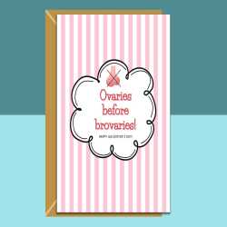 Funny Galentine's Day Card for Her - Ideal for your bestie, single friends this Valentines.