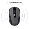 Wireless Mouse Silent Mouse 2.4G Portable Mobile Optical Office Mouse Adjustable
