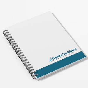 Upwards Care Solutions - A4 Notebook