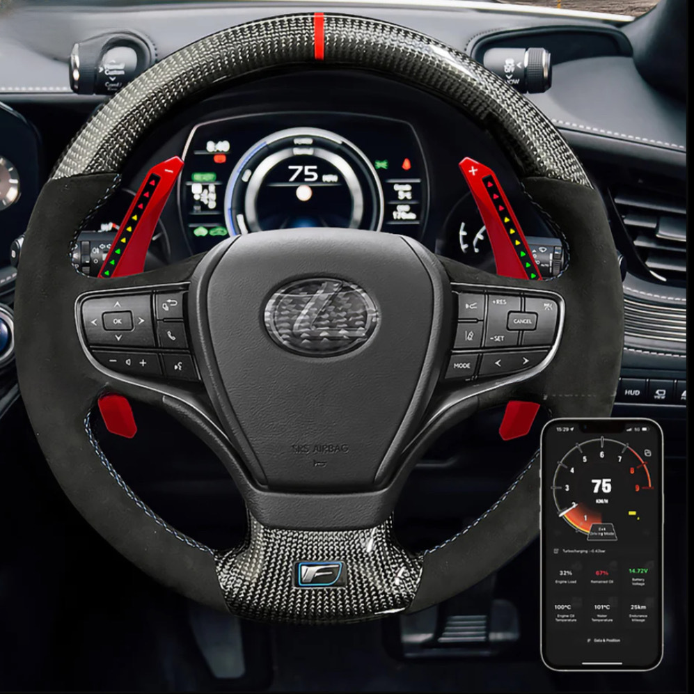 LEXUS LED PADDLE SHIFTERS