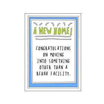 Funny new home | Funny card | Moving card