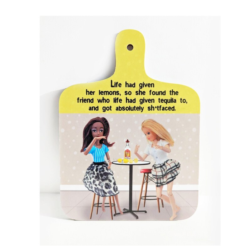 Fun Chopping Board | Trollied Dollies | Kitchen Gift |
